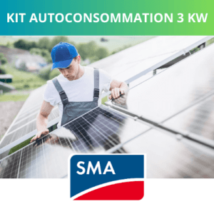 Kit Solaire autoconsommation 3 KW mono - Onduleur SMA