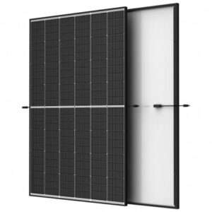 Trina Solar 425 Wc Bi-Verre Vertex S+ N-Type NEG9R Cadre noir fond blanc